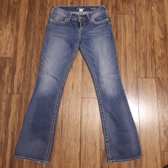 SILVER JEANS Suki Bootcut Jeans - Blue - 28 x 34